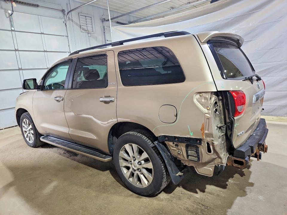 2008 Toyota Sequoia VIN 5TDZY68A58S005705 COPART salvage auction — REAR END, Nh - Cert Of Title-Salvage, sold $3,050 on 2026-07-02 (photo 2)
