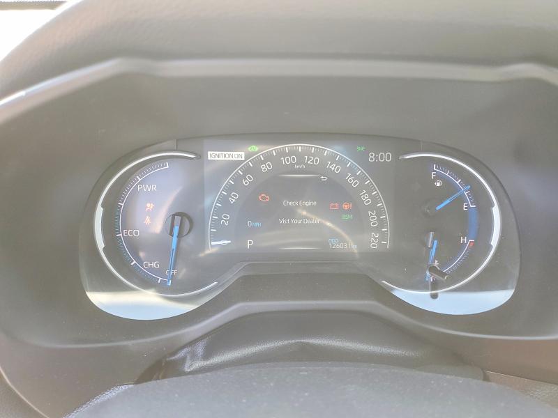 2024 Toyota Rav4 hybrid VIN 2T3RWRFV9RW219819 COPART salvage auction — UNDERCARRIAGE, ON - PERMIT SALVAGE, sold $10,500 on 2026-07-23 (photo 9)