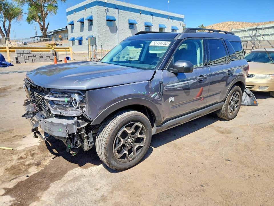 2021 Ford Bronco sport VIN 3FMCR9B65MRA11439 COPART salvage auction — FRONT END, Nm - Cert Of Title-Salvage, sold $200 on 2026-07-02 (photo 1)