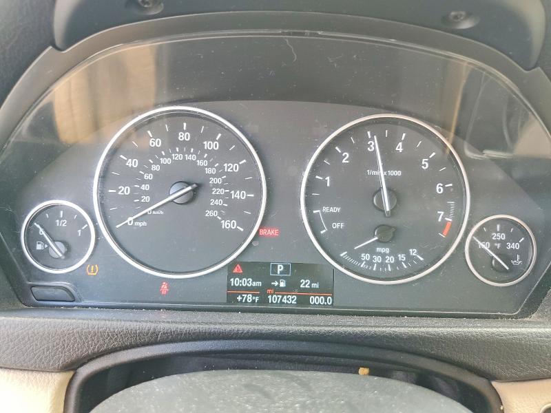 2016 BMW VIN WBA8E1G57GNT38114 COPART salvage auction — FRONT END, NV, sold $1,850 on 2026-07-27 (photo 9)