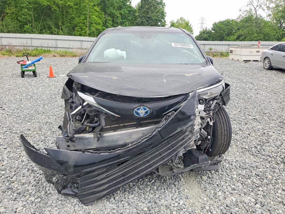 2025 Toyota Sienna VIN 5TDYRKEC4SS244614 COPART salvage auction — FRONT END, Nc - Salvage Certificate Of Title, sold $9,600 on 2026-07-15 (photo 5)