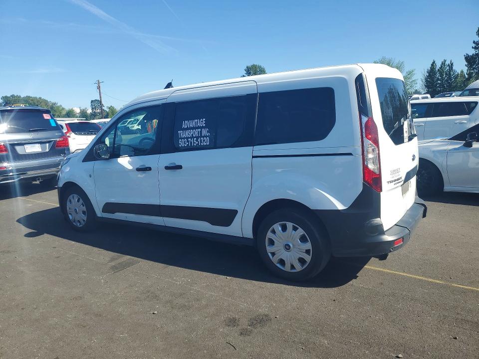 2020 Ford Transit connect VIN NM0GE9E20L1477036 COPART salvage auction — REAR END, Or - Salvage Title Certificate, sold $7,400 on 2026-07-13 (photo 2)