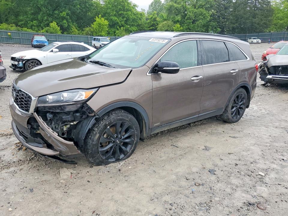 2019 Kia VIN 5XYPGDA51KG587530 COPART salvage auction — FRONT END, Tn - Salvage Certificate, sold $3,450 on 2026-07-28 (photo 1)