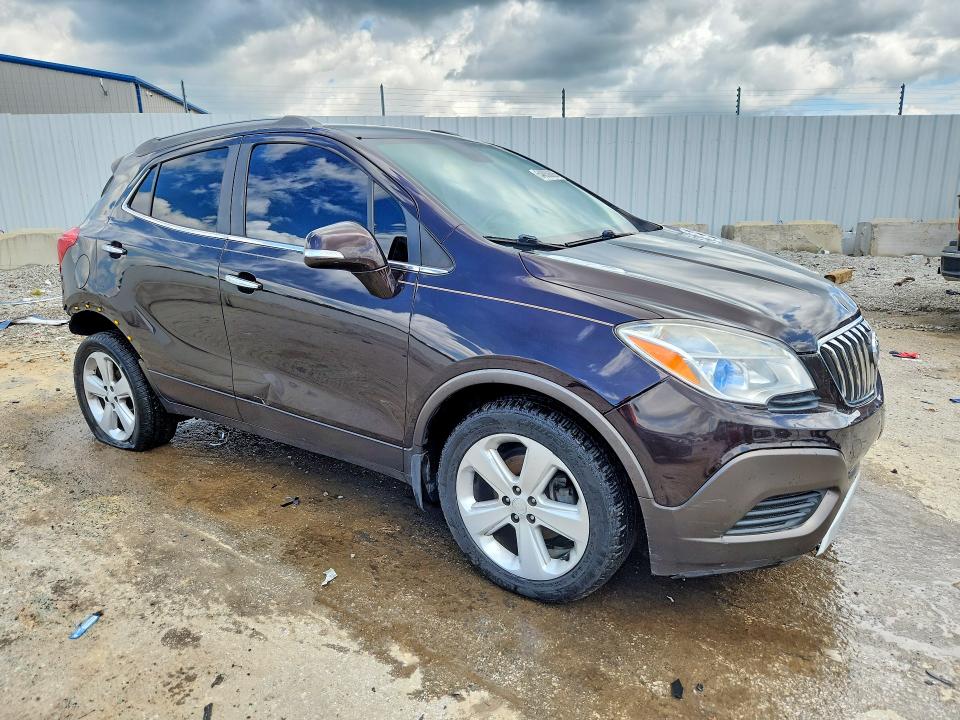2015 Buick Encore VIN KL4CJESB9FB233503 COPART salvage auction — REAR END, Ky - Bill Of Sale/Part Only/No Titl, sold $400 on 2026-07-13 (photo 4)