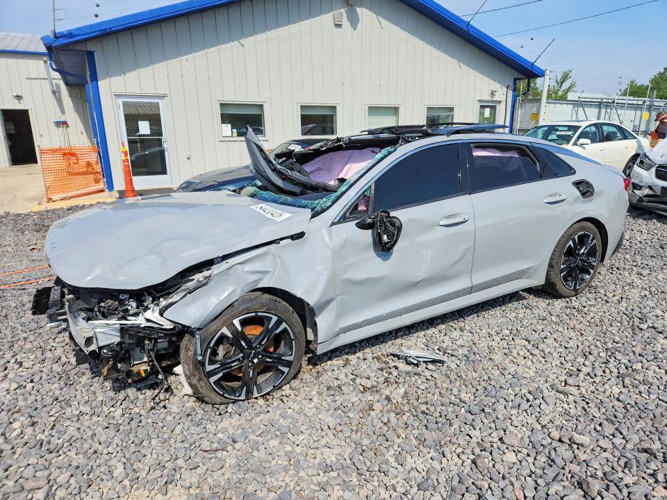 2022 Kia K5 VIN 5XXG64J29NG095314 COPART salvage auction — ROLLOVER, Il - Junking Cert Of A Vehicle, sold $1,500 on 2026-07-20 (photo 1)