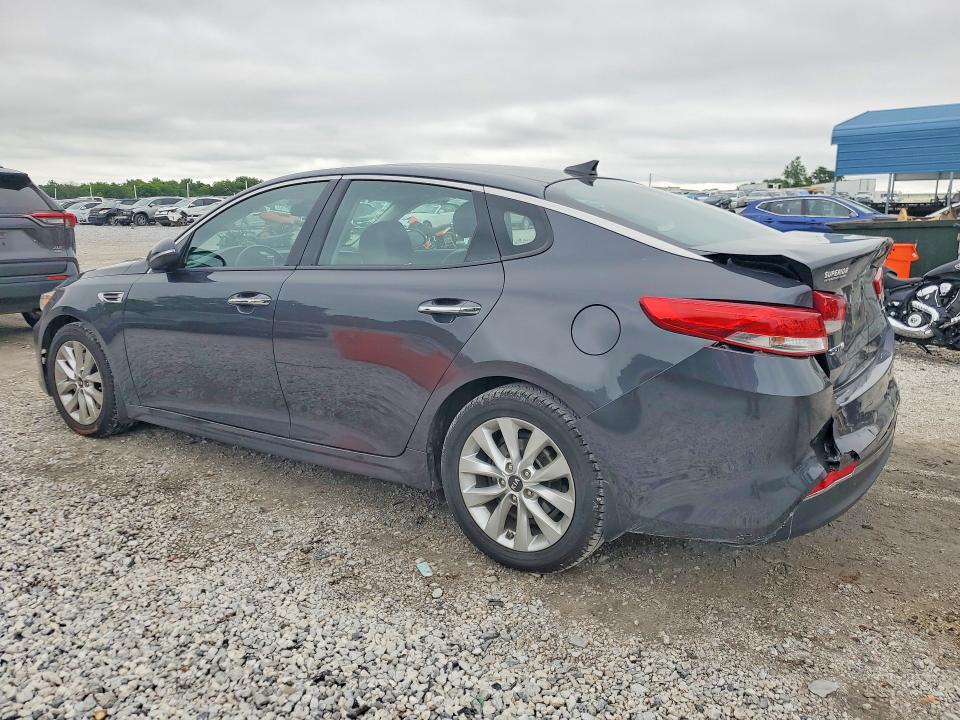 2017 Kia Optima VIN 5XXGU4L39HG157133 COPART salvage auction — REAR END, Ar - Cert Of Title-Salvage, sold $1,650 on 2026-07-08 (photo 2)