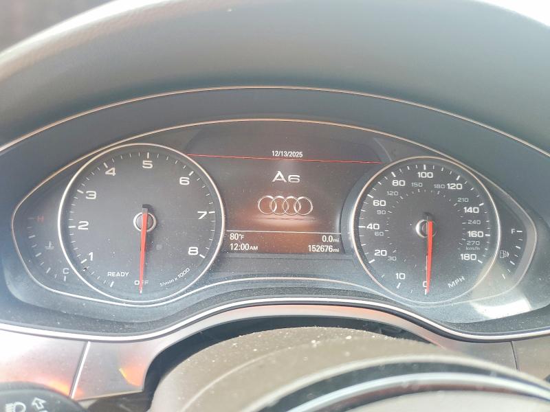 2017 Audi A6 VIN WAUD8AFC4HN013282 COPART salvage auction — FRONT END, Va - Certificate Of Title, sold $2,400 on 2026-07-28 (photo 9)