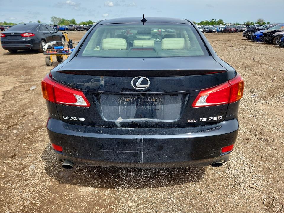 2010 Lexus Is VIN JTHCF5C22A5044297 COPART salvage auction — FRONT END, Il - Salvage Certificate, sold $525 on 2026-07-09 (photo 6)
