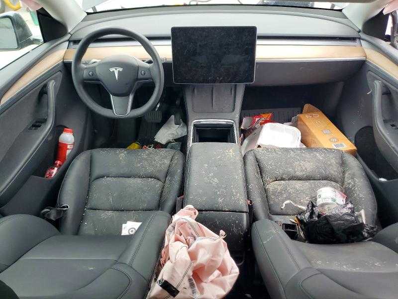 2025 Tesla VIN 7SAYGDEDXSA349611 COPART salvage auction — FRONT END, MS - CERT OF TITLE-SALVAGED, sold $6,900 on 2026-07-27 (photo 8)