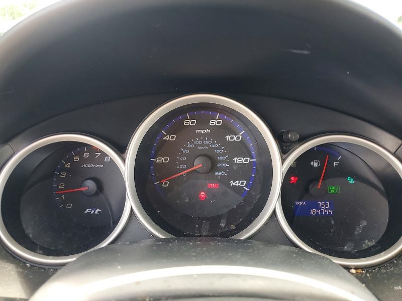 2008 Honda Fit VIN JHMGD37658S058313 COPART salvage auction — FRONT END, Or - Salvage Title Certificate, sold $700 on 2026-07-27 (photo 9)