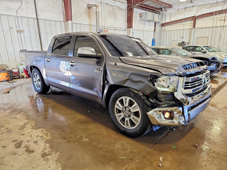 2017 Toyota Tundra VIN 5TFAW5F19HX607436 COPART salvage auction — FRONT END, Wi - Certificate Of Title, sold $8,300 on 2026-07-20 (photo 4)
