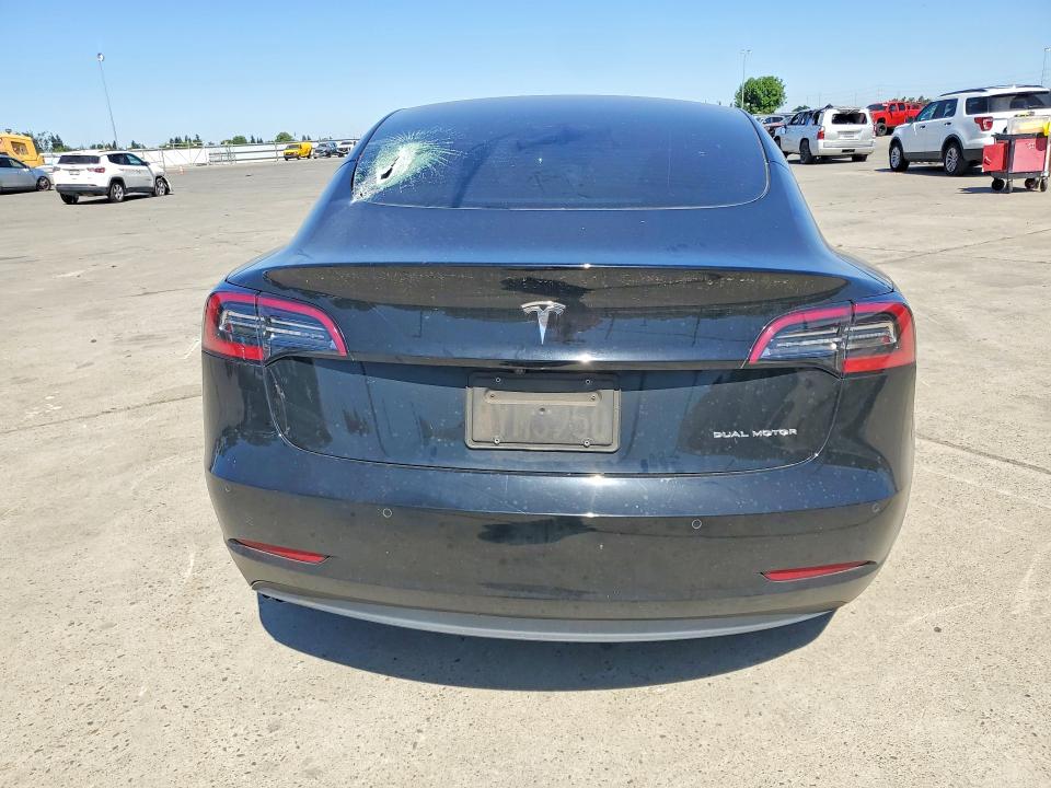 2021 Tesla Model 3 VIN 5YJ3E1EB8MF075552 COPART salvage auction — FRONT END, Ca - Salvage Certificate, sold $5,000 on 2026-07-20 (photo 6)