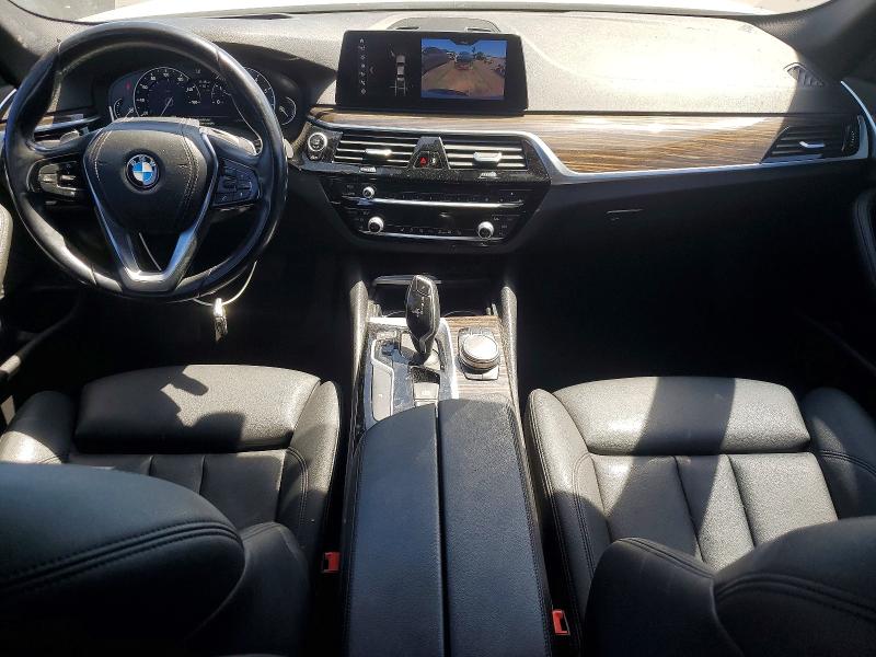 2019 BMW 5er VIN WBAJA5C55KBX86243 COPART salvage auction — FRONT END, Ca - Salvage Certificate, sold $7,500 on 2026-07-15 (photo 8)