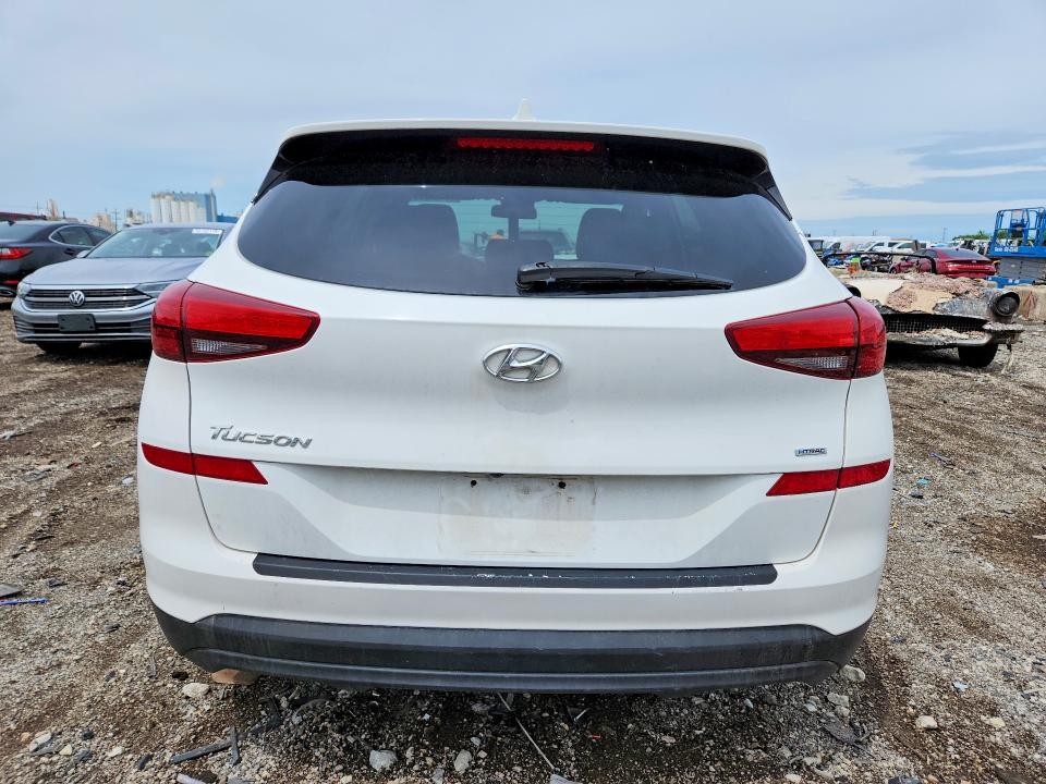 2021 Hyundai Tucson VIN KM8J2CA49MU327718 COPART salvage auction — FRONT END, Il - Salvage Certificate, sold $4,150 on 2026-07-29 (photo 6)