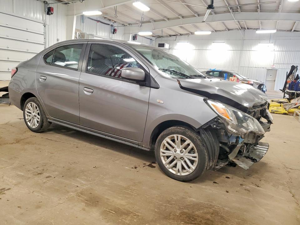 2022 Mitsubishi VIN ML32FUFJ6NHF09393 COPART salvage auction — FRONT END, Mn - Cert Of Title-Salvage, sold $1,800 on 2026-07-02 (photo 4)