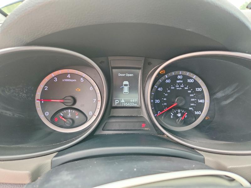 2015 Hyundai Santa fe VIN 5XYZT3LB9FG302905 COPART salvage auction — FRONT END, Ky - Bill Of Sale/Part Only/No Titl, sold $1,150 on 2026-07-02 (photo 9)