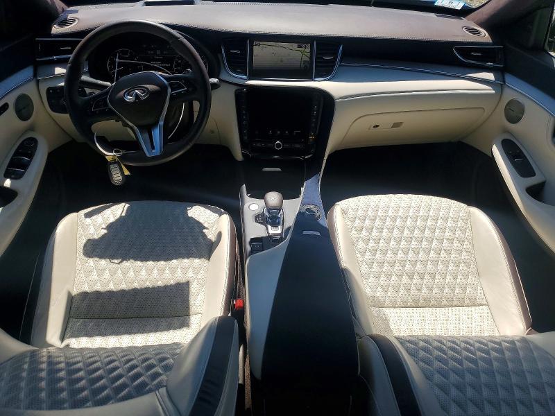 2021 Infiniti Qx50 VIN 3PCAJ5DB8MF119383 COPART salvage auction — FRONT END, MA - CERT OF TITLE-SALVAGE, sold $9,500 on 2026-07-16 (photo 8)