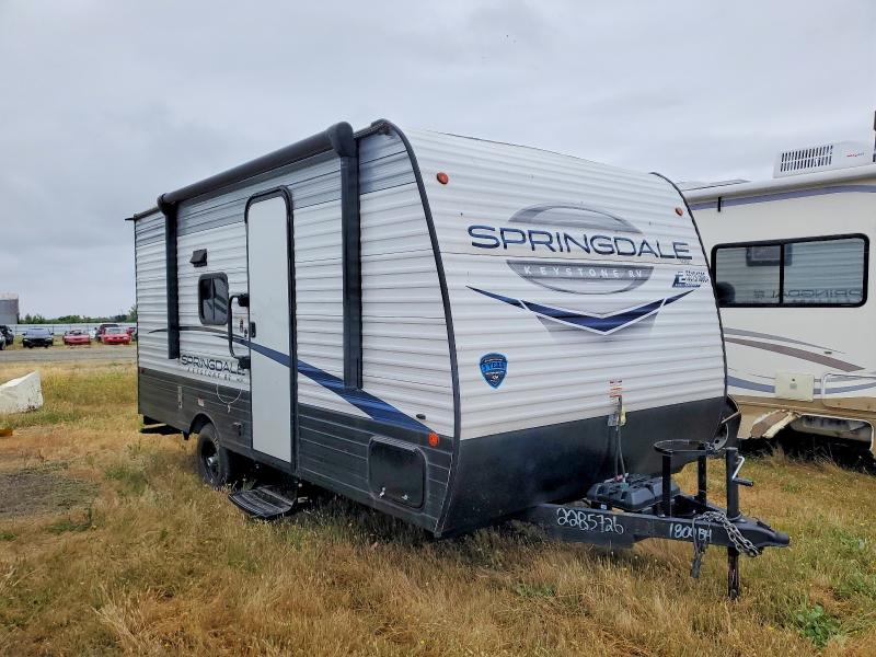 2024 Keystone Springdale VIN 4YDTSGG11RW103028 COPART salvage auction — ROOF, CA - SALVAGE CERTIFICATE, sold $200 on 2026-07-09 (photo 1)