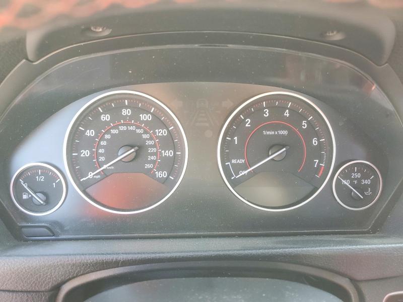 2013 BMW 3er VIN WBA3B3C5XDF542772 COPART salvage auction — FRONT END, Tx - Salvage Vehicle Title, sold $500 on 2026-07-20 (photo 9)