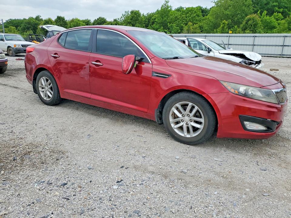 2013 Kia Optima VIN 5XXGM4A77DG180541 COPART salvage auction — FRONT END, Ar - Cert Of Title-Salvage, sold $600 on 2026-07-27 (photo 4)
