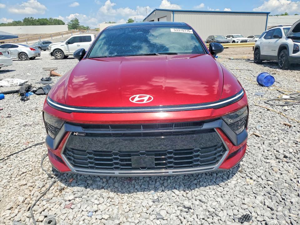 2024 Hyundai Sonata VIN KMHL54JC2RA373705 COPART salvage auction — REAR END, Al - Cert Of Title-Salvage Title, sold $5,300 on 2026-07-28 (photo 5)