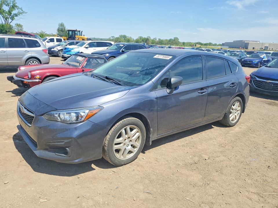 2017 Subaru Impreza VIN 4S3GTAA61H3700621 COPART salvage auction — HAIL, Ia - Cert Of Title-Salvage Title, sold $3,200 on 2026-07-03 (photo 1)