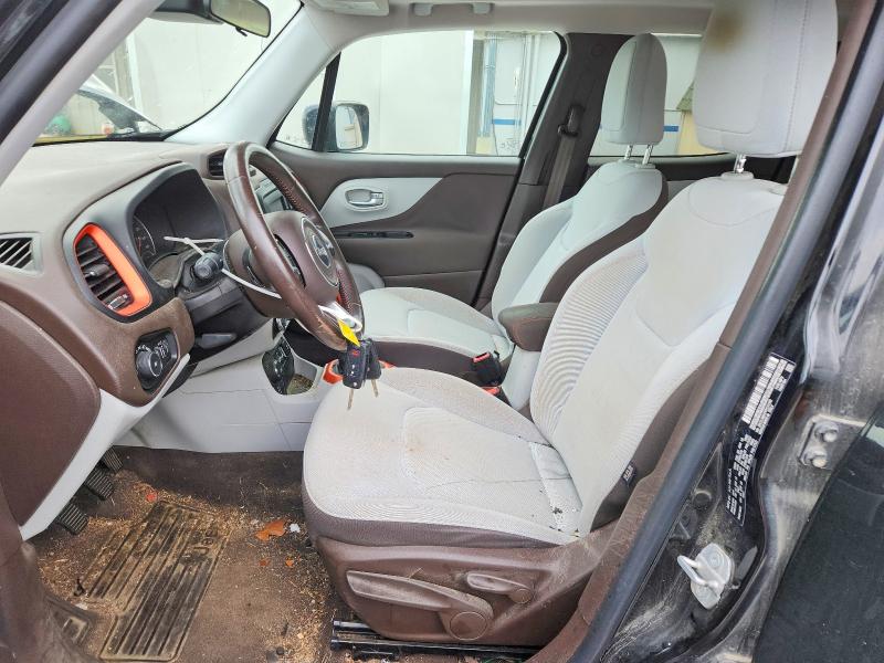 2015 Jeep Renegade VIN ZACCJBBH7FPC31182 COPART salvage auction — REAR END, Ar - Cert Of Title-Salvage, sold $1,500 on 2026-07-20 (photo 7)