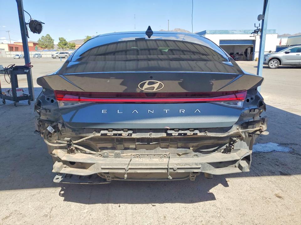 2024 Hyundai Elantra VIN KMHLS4DG6RU758951 COPART salvage auction — FRONT END, NM - CERT OF TITLE-SALVAGE, sold $4,700 on 2026-07-24 (photo 6)
