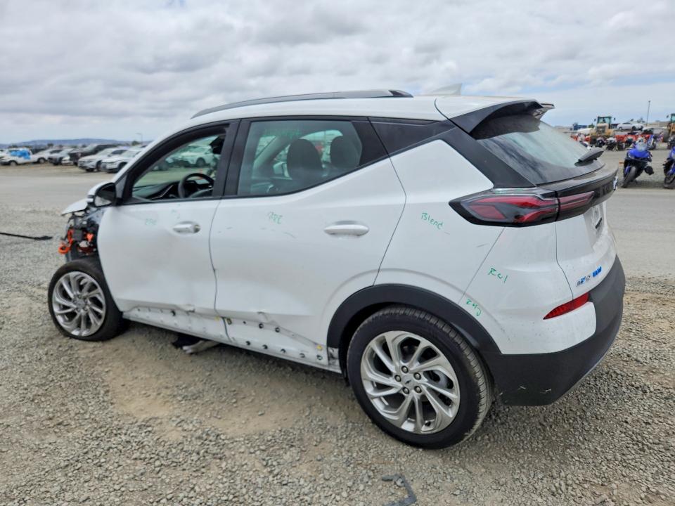 2023 Chevrolet Bolt VIN 1G1FY6S04P4206582 COPART salvage auction — FRONT END, Ca - Salvage Certificate, sold $4,000 on 2026-07-09 (photo 2)