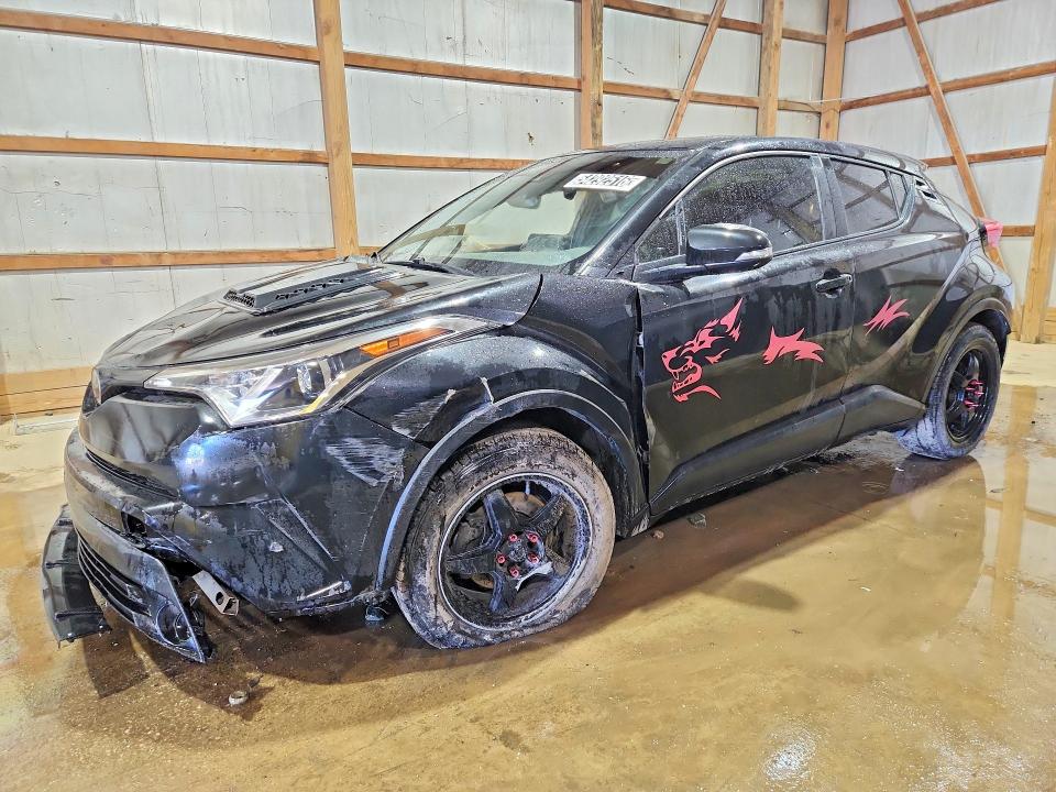 2019 Toyota C-hr VIN JTNKHMBX1K1040177 COPART salvage auction — FRONT END, OH - CERT OF TITLE-REPOSSESSION, sold $1,950 on 2026-07-09 (photo 1)