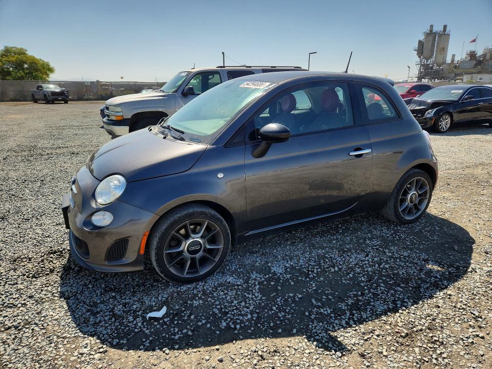 2019 Fiat 500 VIN 3C3CFFKH8KT686395 COPART salvage auction — MINOR DENT/SCRATCHES, Ca - Dis/Dlr/Exp Only Clean Title, sold $1,350 on 2026-07-31 (photo 1)