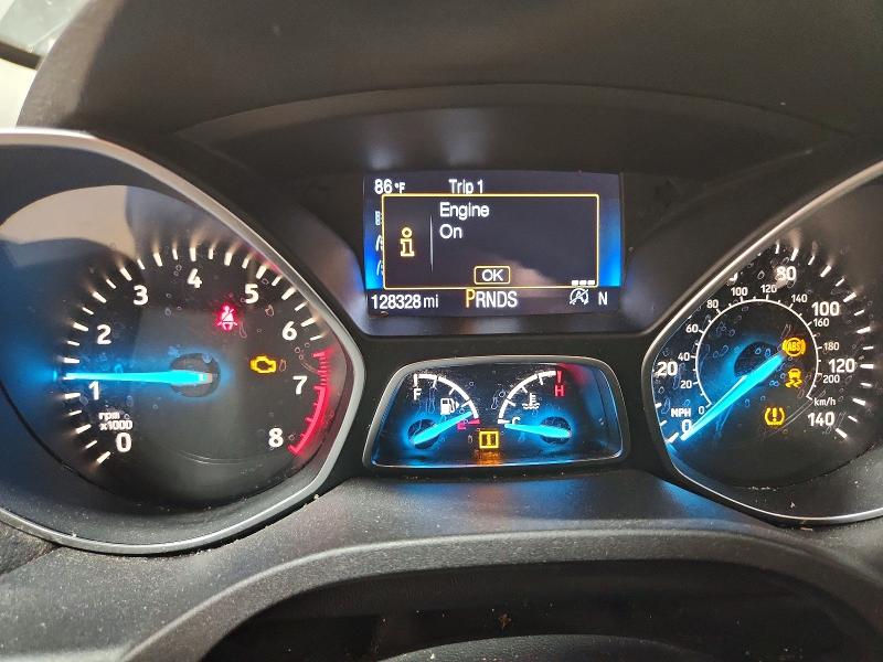 2017 Ford Escape VIN 1FMCU0J91HUB56742 COPART salvage auction — FRONT END, Mn - Cert Of Title-Prior Salvage, sold $1,550 on 2026-07-02 (photo 9)