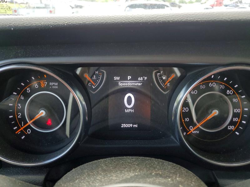 2023 Jeep Gladiator VIN 1C6HJTAG1PL546514 COPART salvage auction — MINOR DENT/SCRATCHES, Mo - Certificate Of Title, sold $23,750 on 2026-07-02 (photo 9)