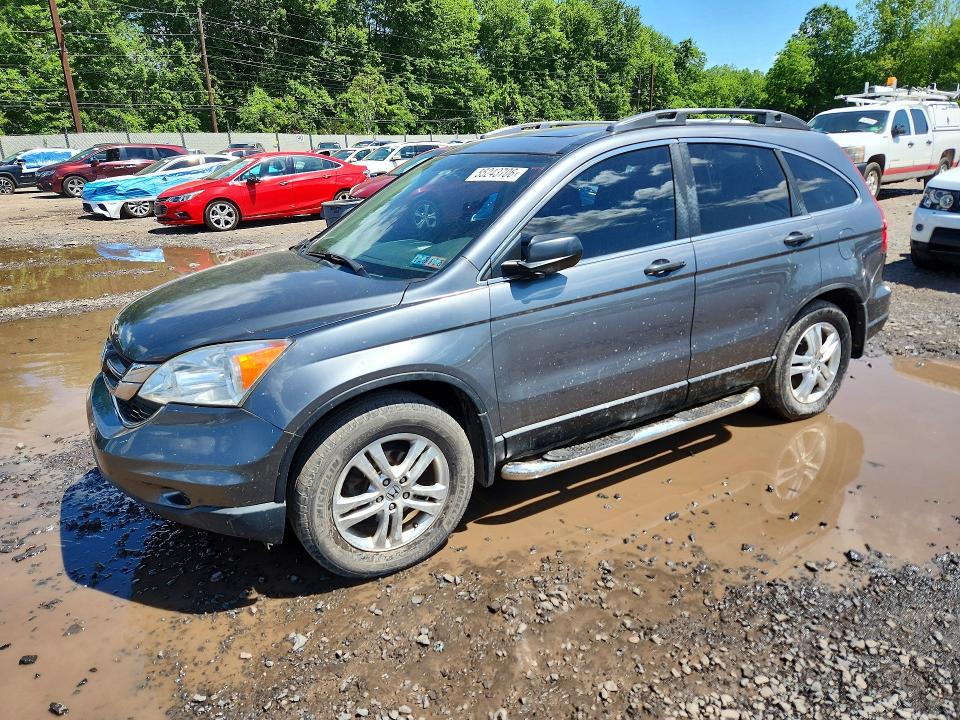 2011 Honda Cr-v VIN 5J6RE4H58BL011310 COPART salvage auction — REAR END, Pa - Reconstructed Clean, sold $4,100 on 2026-07-27 (photo 1)