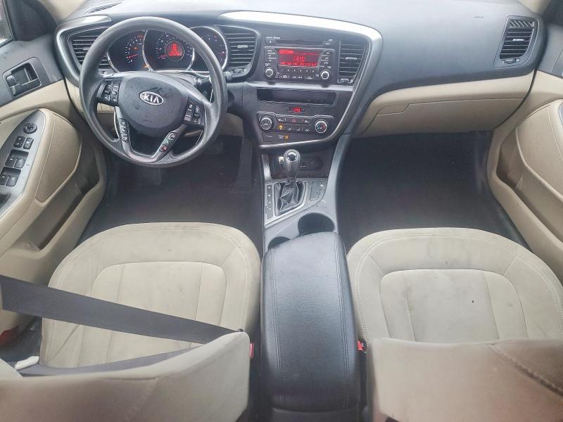2011 Kia Optima VIN KNAGM4A7XB5085647 COPART salvage auction — MECHANICAL, Oh - Certificate Of Title, sold $650 on 2026-07-02 (photo 8)