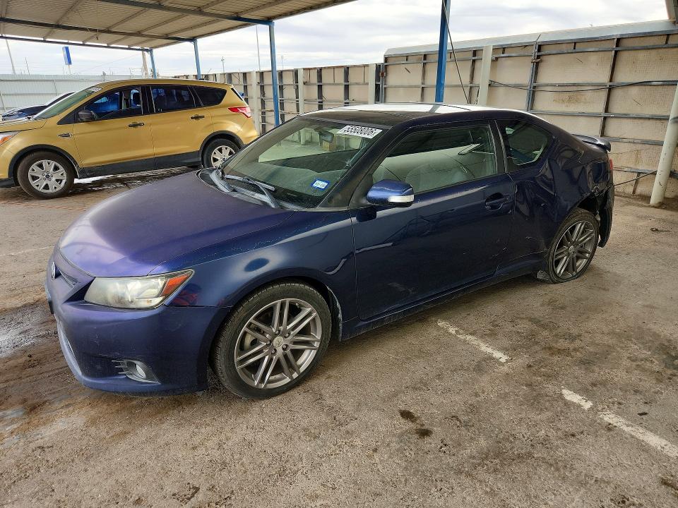 2012 Scion Tc VIN JTKJF5C71C3042164 COPART salvage auction — REAR END, TX - SALVAGE VEHICLE TITLE, sold $325 on 2026-07-24 (photo 1)