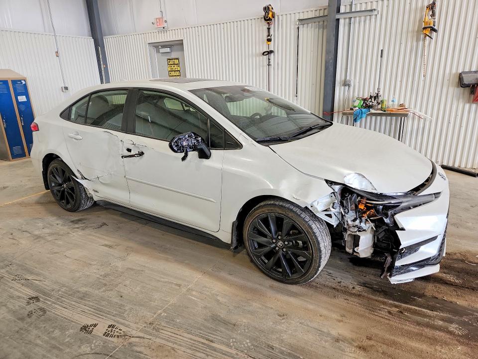 2023 Toyota Corolla VIN JTDBDMHE1PJ001327 COPART salvage auction — FRONT END, Ne - Cert Of Title-Salvage, sold $2,250 on 2026-07-28 (photo 4)