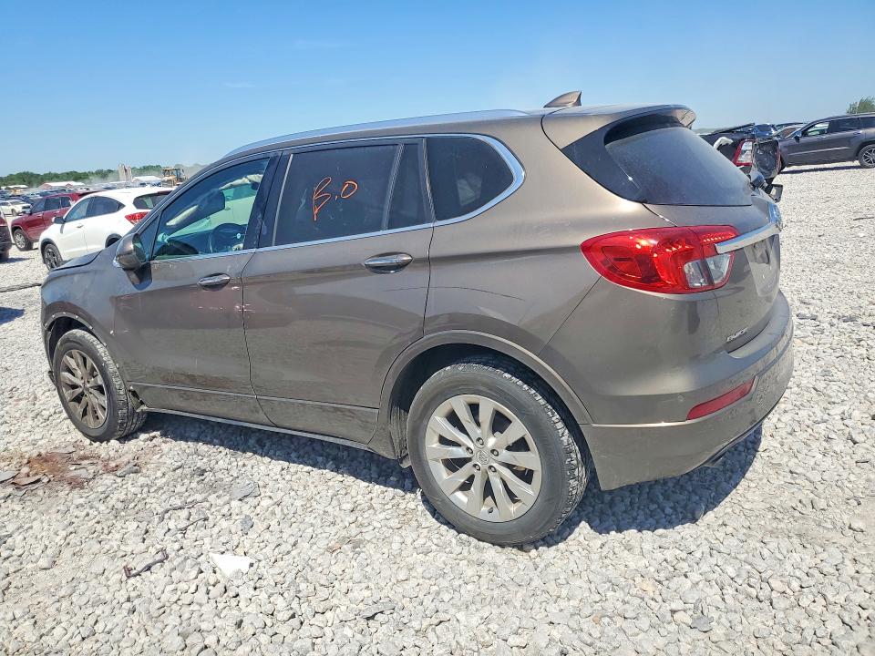 2017 Buick Envision VIN LRBFXDSA8HD164389 COPART salvage auction — FRONT END, Mi - Certificate Of Title, sold $925 on 2026-07-09 (photo 2)