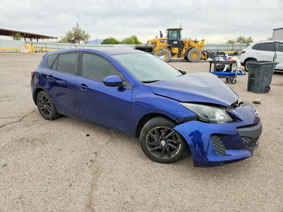 2012 Mazda 3 VIN JM1BL1L76C1550719 COPART salvage auction — FRONT END, Az - Cert Of Title - Salvage, sold $350 on 2026-07-24 (photo 4)