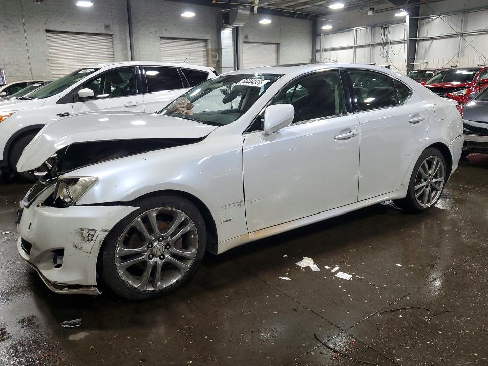 2008 Lexus Is VIN JTHBK262185064164 COPART salvage auction — FRONT END, Mn - Cert Of Title-Prior Salvage, sold $500 on 2026-07-14 (photo 1)