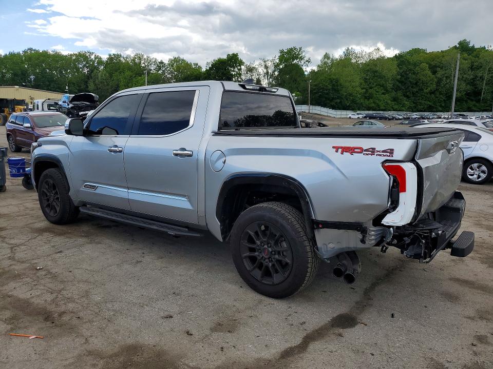 2025 Toyota Tundra VIN 5TFMA5DB5SX295596 COPART salvage auction — REAR END, Ny - Mv-907A Salvage Certificate, sold $42,000 on 2026-07-07 (photo 2)