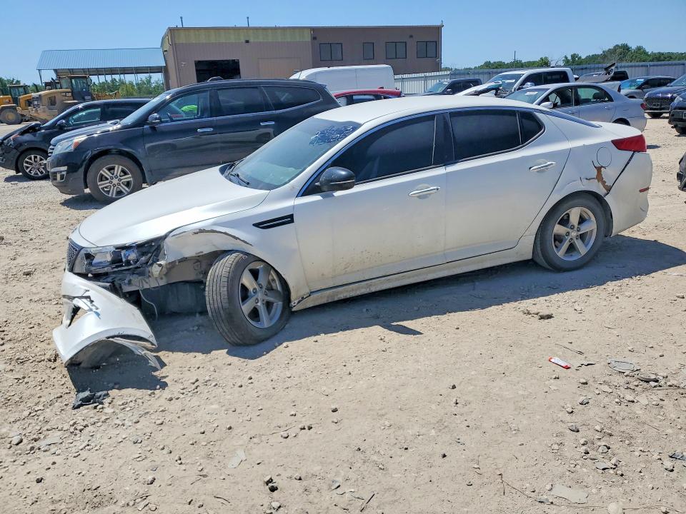 2015 Kia Optima VIN KNAGM4A70F5642684 COPART salvage auction — SIDE, Mo - Salvage Certificate Of Title, sold $800 on 2026-07-28 (photo 1)