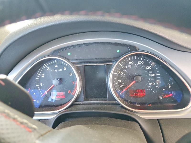 2008 Audi Q7 VIN WA1EY74L78D010843 COPART salvage auction — FRONT END, GA - BILL OF SALE - PARTS ONLY, sold $425 on 2026-07-09 (photo 9)