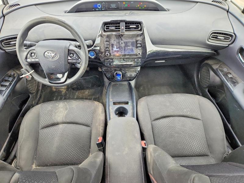 2020 Toyota Prius VIN JTDKARFU7L3110017 COPART salvage auction — FRONT END, Ok - Cert Of Title-Salvage, sold $4,350 on 2026-07-13 (photo 8)