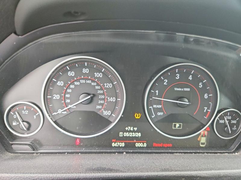 2016 BMW 4er VIN WBA3R5C51GK374443 COPART salvage auction — UNDERCARRIAGE, Md - Cert Of Salvage > 75% Damage, sold $6,400 on 2026-07-07 (photo 9)