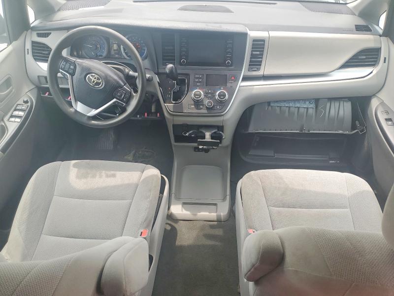 2020 Toyota Sienna VIN 5TDZZ3DCXLS088110 COPART salvage auction — FRONT END, Nc - Certificate Of Title, sold $5,400 on 2026-07-27 (photo 8)
