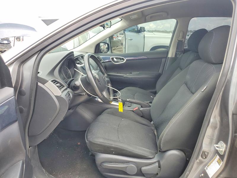 2019 Nissan Sentra VIN 3N1AB7AP4KY298308 COPART salvage auction — FRONT END, Tx - Salvage Vehicle Title, sold $150 on 2026-07-24 (photo 7)