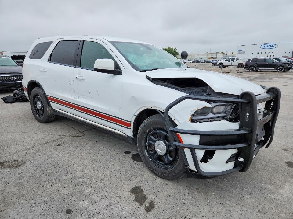 2021 Dodge Durango VIN 1C4SDJFT8MC662921 COPART salvage auction — FRONT END, Ok - Dis/Dlr/Exp Only Salvage Title, sold $7,100 on 2026-07-24 (photo 4)