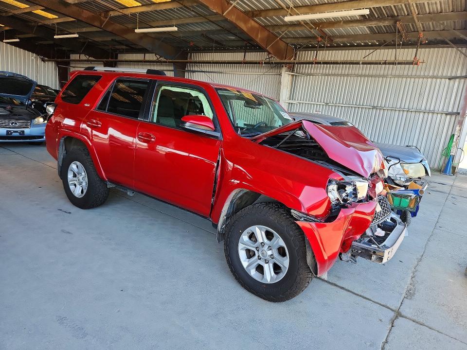 2021 Toyota 4runner VIN JTEMU5JR4M5882942 COPART salvage auction — FRONT END, Ca - Salvage Certificate, sold $8,400 on 2026-07-27 (photo 4)