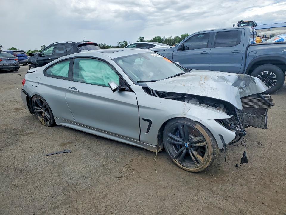 2017 BMW 4er VIN WBA4P1C59HK522147 COPART salvage auction — FRONT END, Pa - Certificate Of Salvage, sold $2,800 on 2026-08-14 (photo 4)
